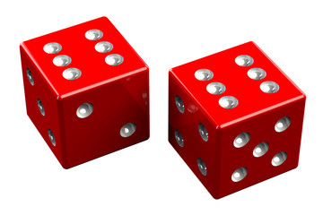 Pair of dice - Midnight