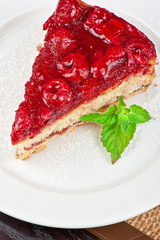 cake with berry's
