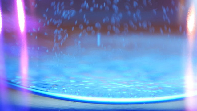 Bubbles in the water