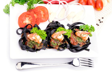 Italian Pasta with vegetables