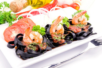 Italian Pasta with vegetables