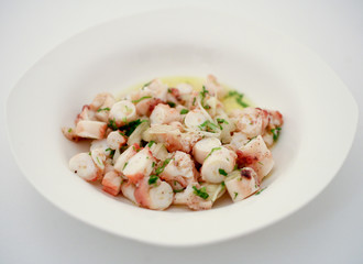 Octopus salad