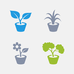 Potted Plants | Granite Alternative Icons