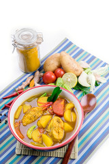 Yellow Curry with Fish