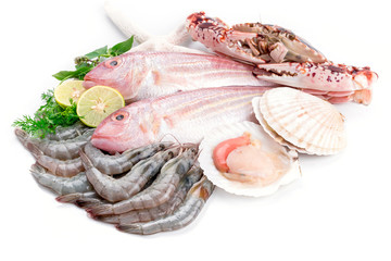 Fresh seafood