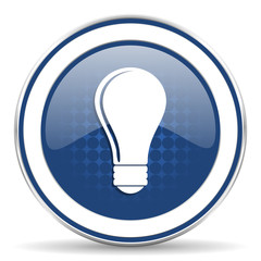 bulb icon idea sign