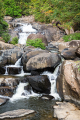 Water fall at Taplan Nation in Thailand.