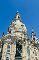 Obraz premium Frauenkirche in Dresden