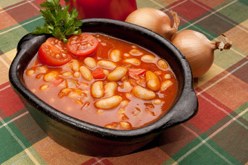 Cooked beans