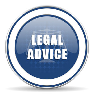 legal advice icon law sign