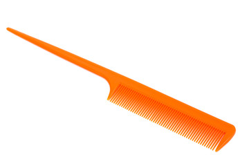 modern orange comb