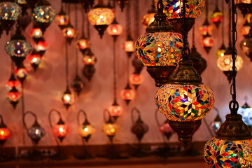 Fototapeta premium Crystal lamp