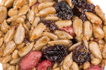 Candied peanuts sunflower seeds.