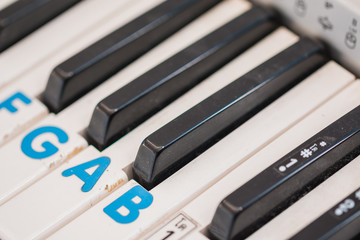 dirty piano keys