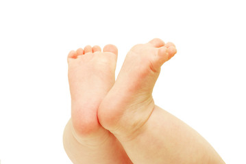 Obraz premium newborn baby feet