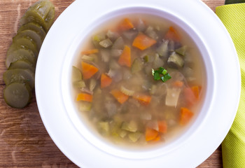 Pickle soup