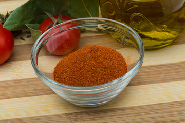 Paprika powder