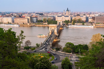Fototapeta na wymiar Budapest in summer