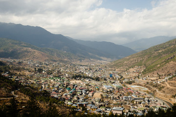 Fototapeta na wymiar Thimphu 
