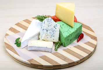 Assortment cheese