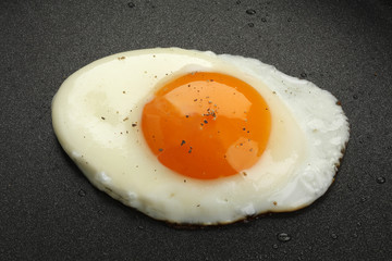 Fried Egg in a frying pan