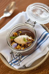 milk chocolate pot de creme