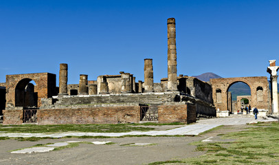 Roman Forum in Pompeii