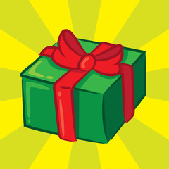 gift box cartoon