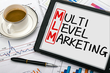 MLM concept:multi level marketing
