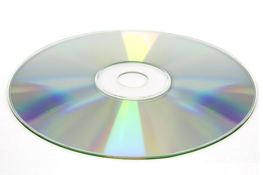 cd disc on white background, cd-r, cd-rw isolated, clipping path
