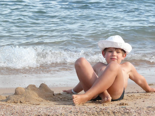 Boy on the beach