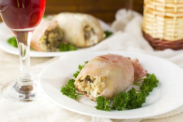 кальмар фаршированный © trufelka