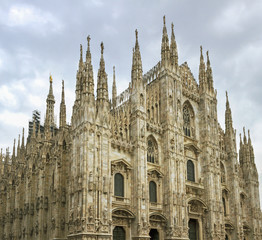 Fototapeta na wymiar The Duomo di Milano.
