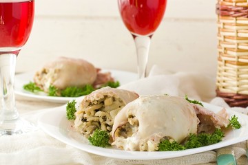 кальмар фаршированный © trufelka