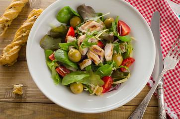 Chicken healthy salad