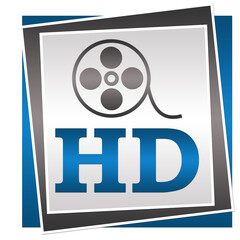 HD Blue Grey Squares 