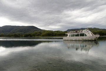 Boats on Lake Banyoles