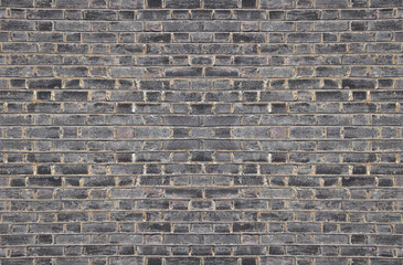 Grey brick wall background