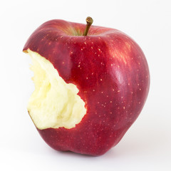 Obraz na płótnie Canvas Bitten apple