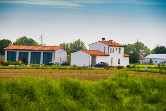 Fattoria, azienda agricola, Paesaggio di campagna Toscana