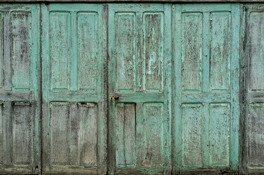 vantaux de porte ancienne