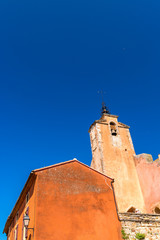 Obraz premium View on beautiful medieval village of Roussillon. Roussillon och