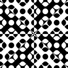 Seamless Triangle and Square Pattern