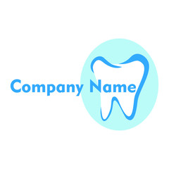 Obraz premium Dental Dentist Dentistry Logo Icon 