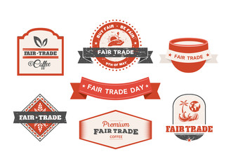 Fair Trade day vector