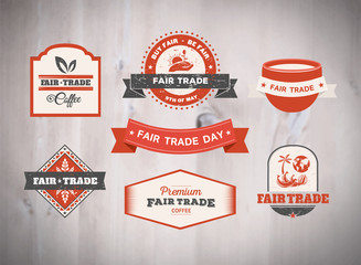 Fair Trade day vector