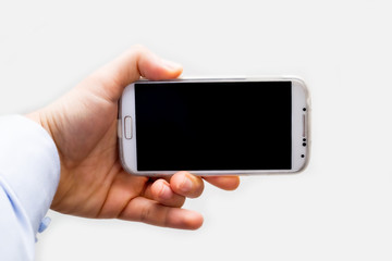 selfie con smartphone