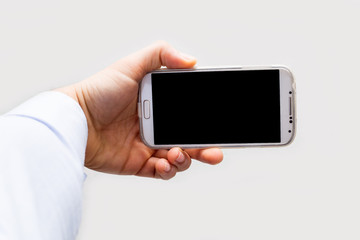 selfie con smartphone