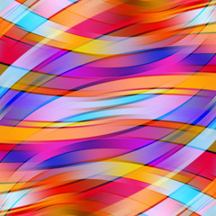 Colorful smooth light lines background