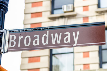 Obraz premium Boadway Street Sign